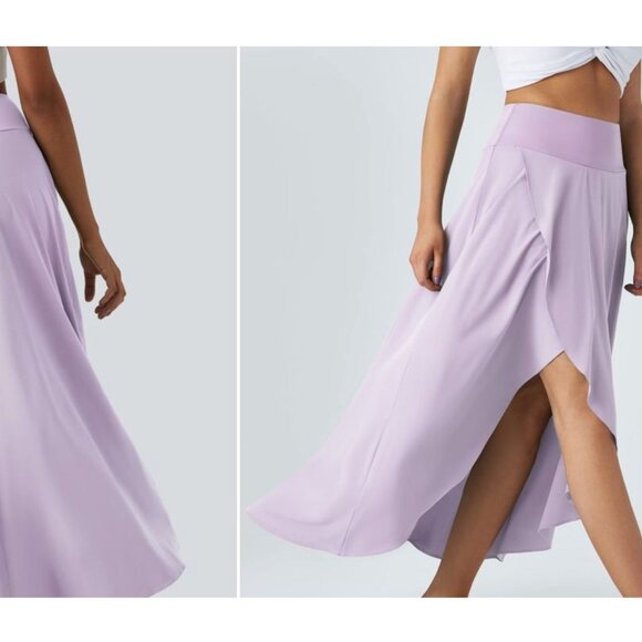 NWOT Halara breezeful high low skirt with shorts Size S purple lavender color - Picture 10 of 10